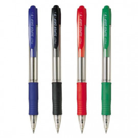 pol-35nik011ne  PENNA A SFERA A SCATTO SUPERGRIP PILOT 1MM NERO